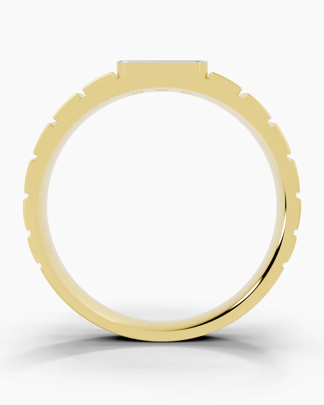 Apex Block Men Ring