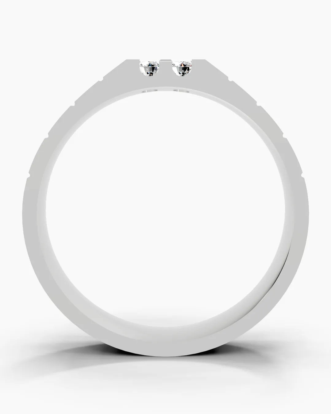 Grit Square Men Ring