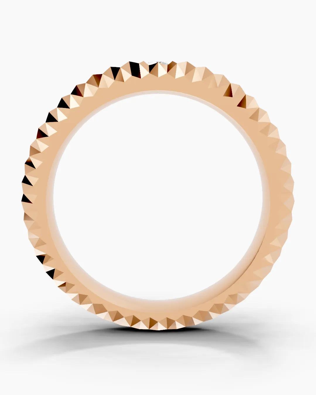 Crimson Fold Men Ring