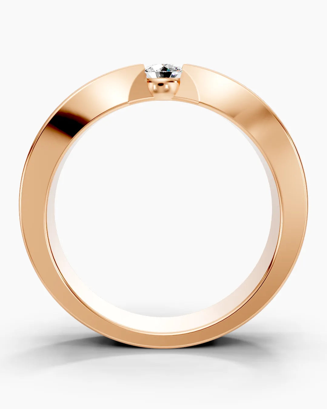 Contour Inlay Men Ring