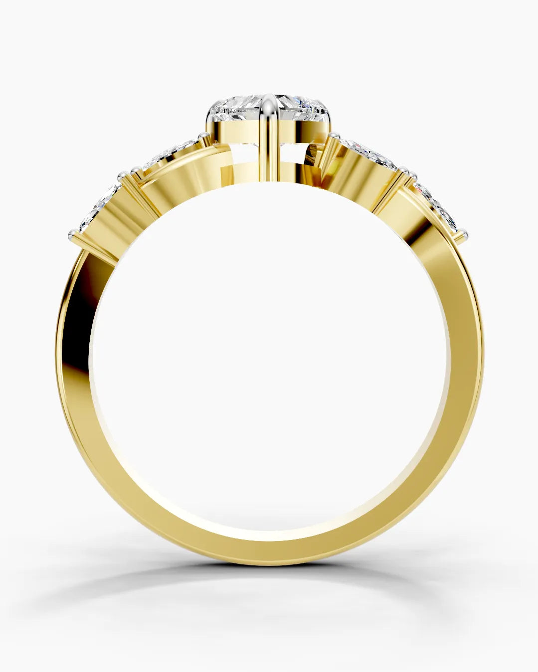 Blossom Heart Women Ring