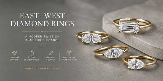 East-West Rings: The New Way to Wear a Diamond