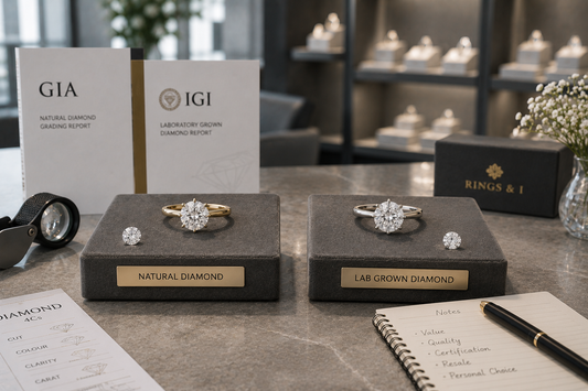 Natural vs Lab Grown Diamond Resale Value Compared