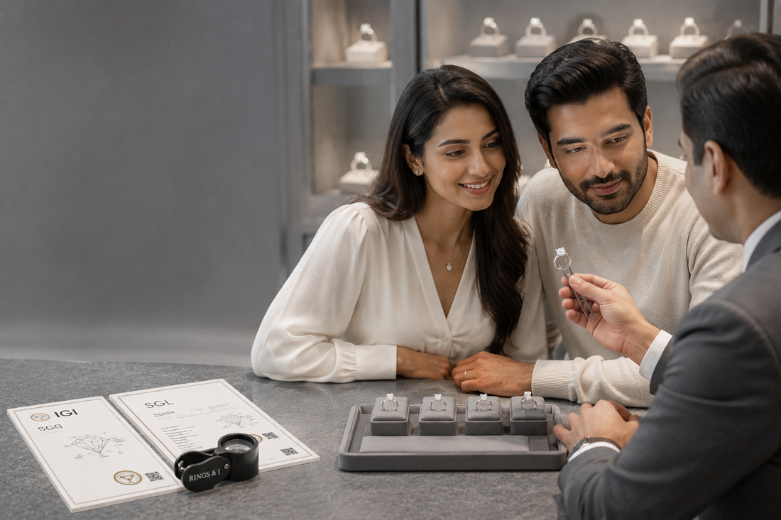 IGI SGL Certified Diamond Ring Guide for Buyers