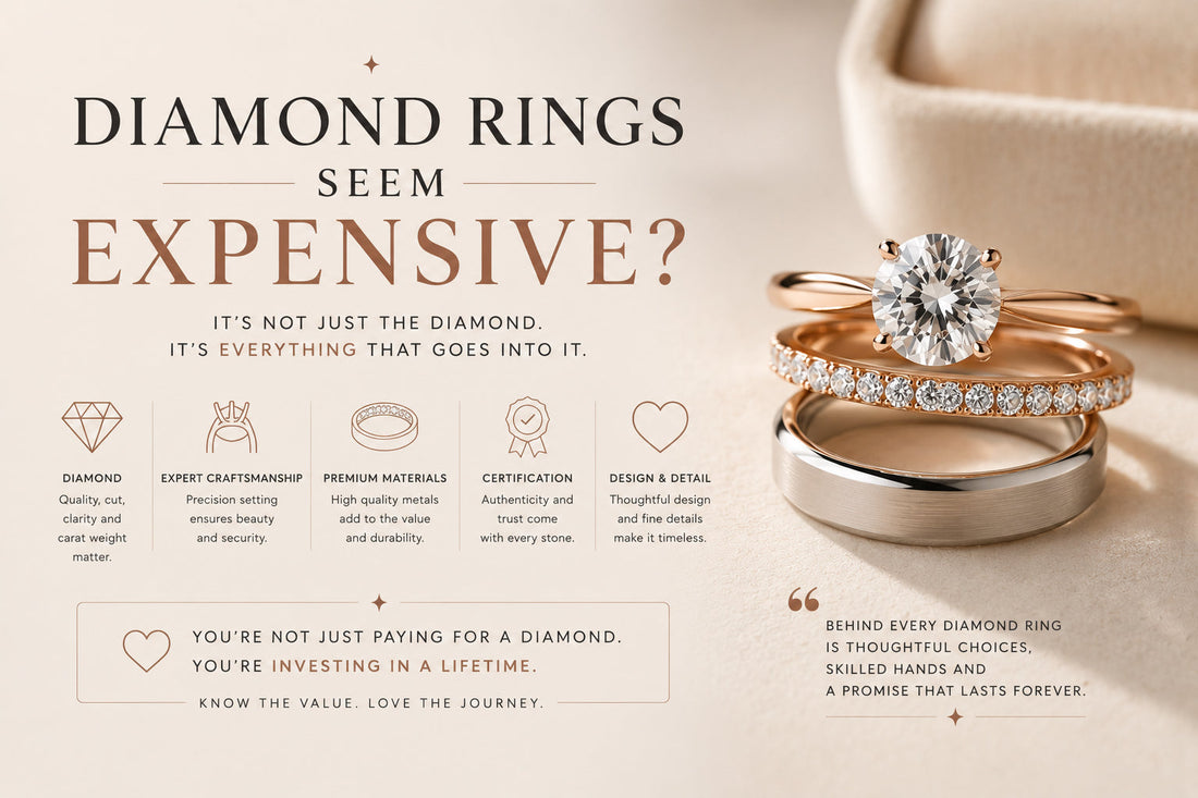 Why Diamond Rings Always Feel Expensive, And Why They Don’t Have To