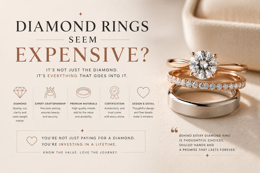 Why Diamond Rings Always Feel Expensive, And Why They Don’t Have To