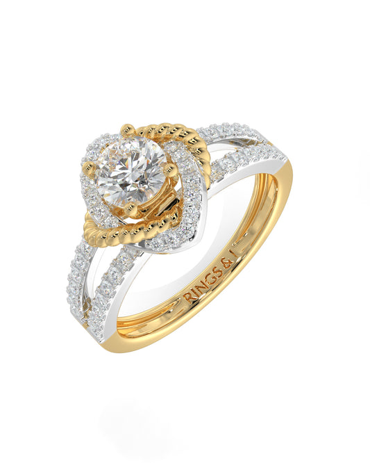 Glimmering Solitaire Women Ring