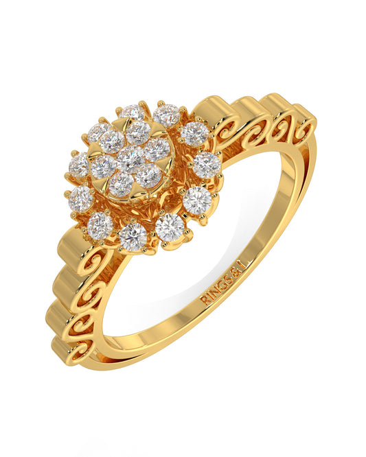 Ballet of Diamonds Women Ring