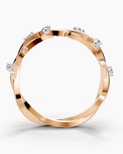 Twinsted Vine Women Ring