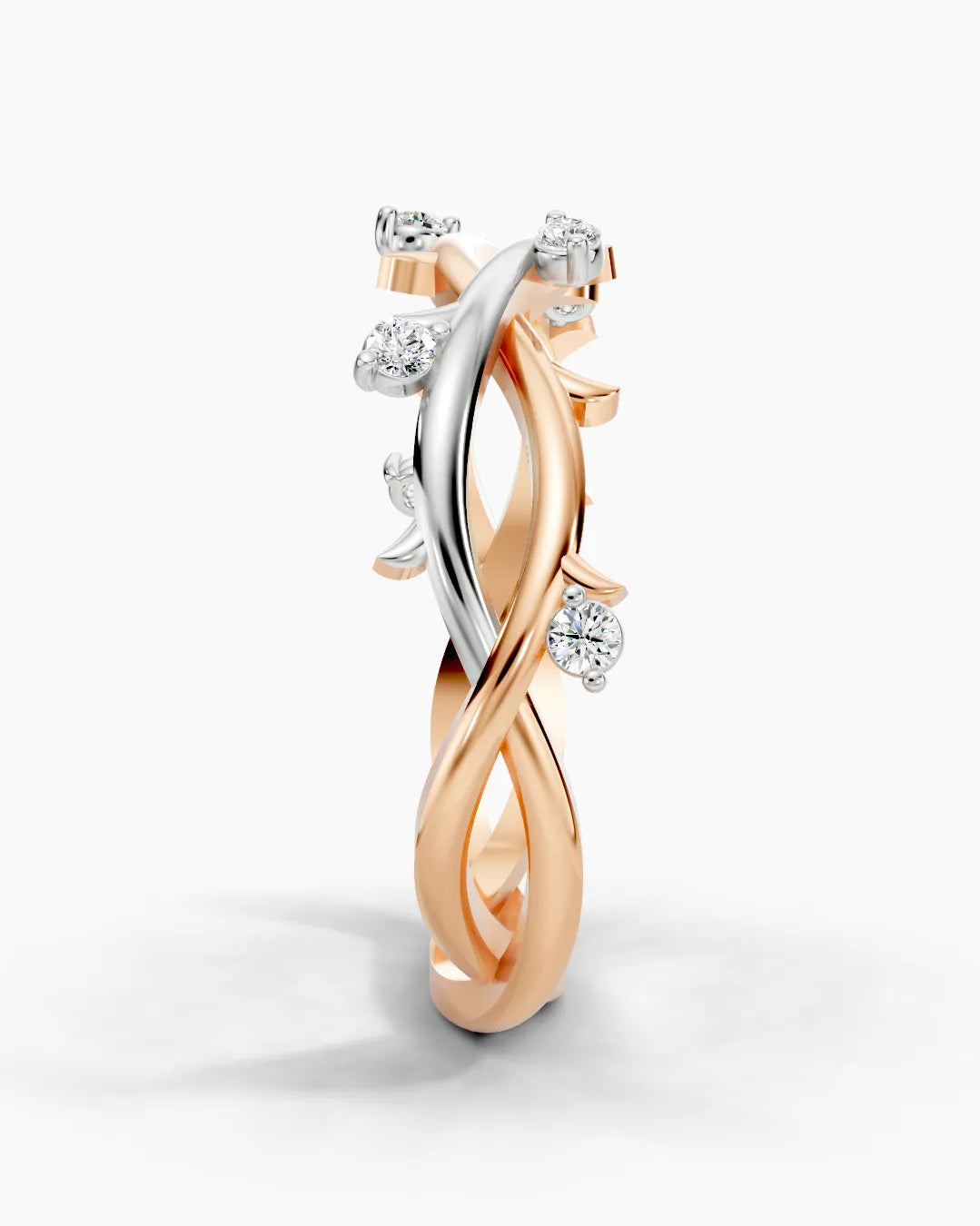 Twinsted Vine Women Ring