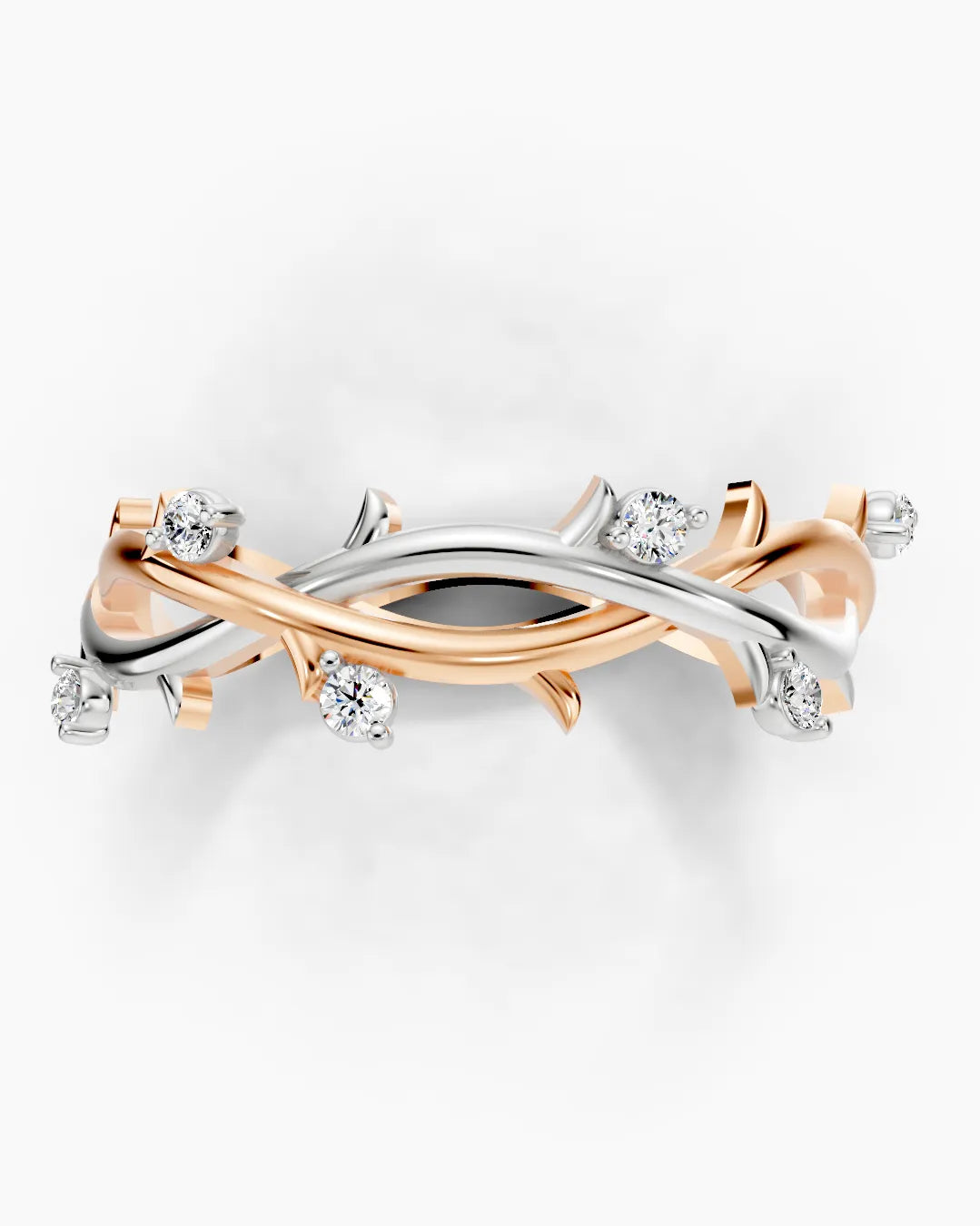 Twinsted Vine Women Ring