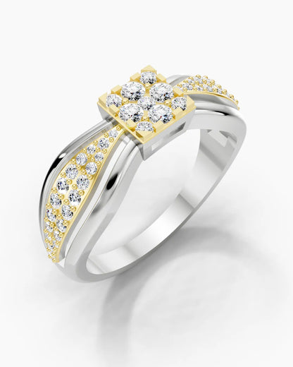 Twinline Women Ring