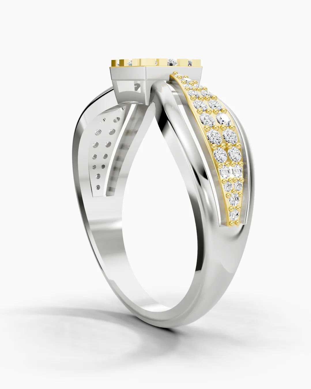 Twinline Women Ring