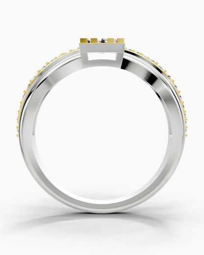 Twinline Women Ring