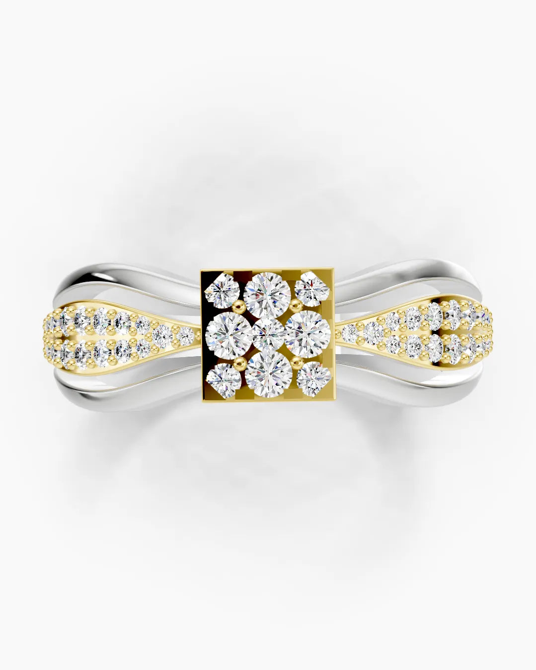 Twinline Women Ring