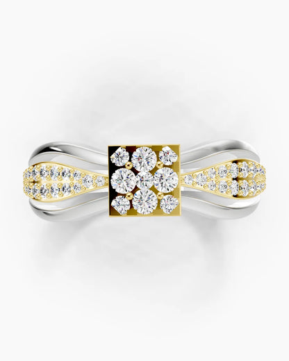Twinline Women Ring