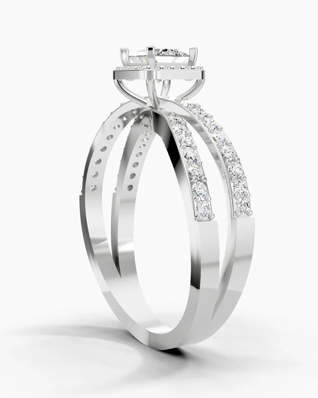 Glitter Light Women Ring