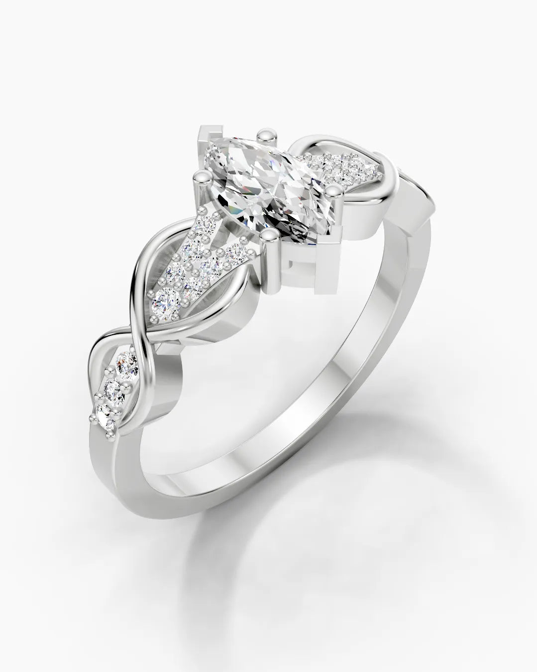 Ornate Glimmer Women Ring