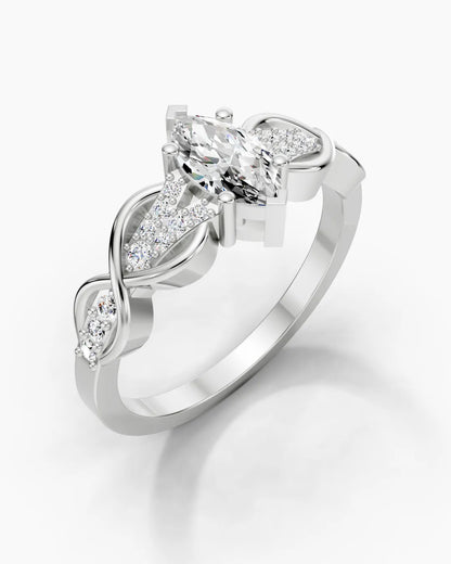 Ornate Glimmer Women Ring