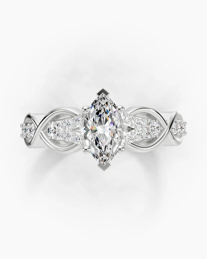 Ornate Glimmer Women Ring
