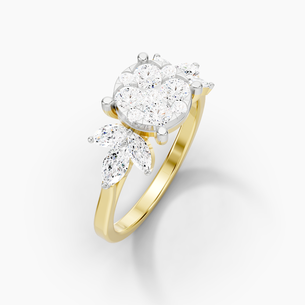 Blossom Crown Women Ring