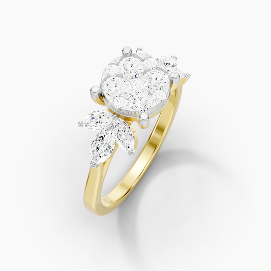 Blossom Crown Women Ring