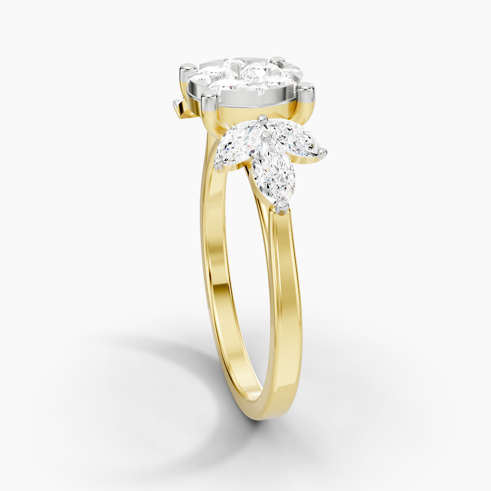 Blossom Crown Women Ring