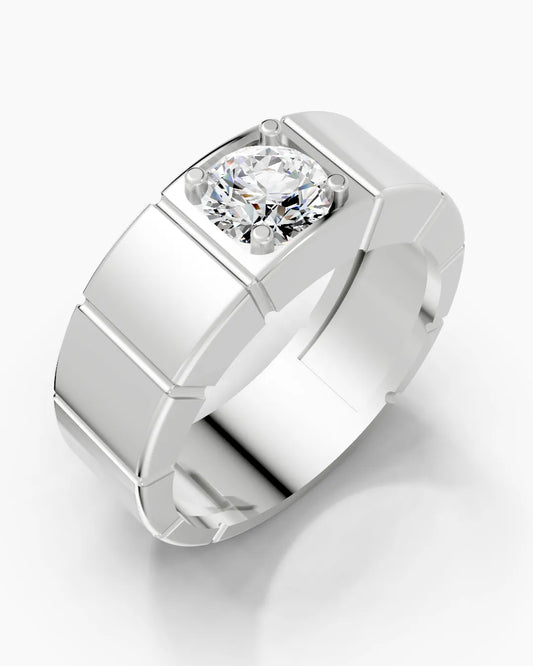 Obsidian Mark Men Ring