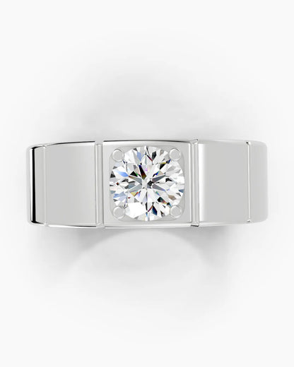 Obsidian Mark Men Ring