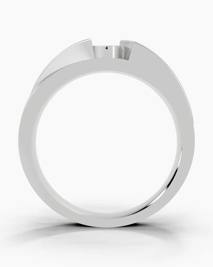Crimson Steel Men Ring