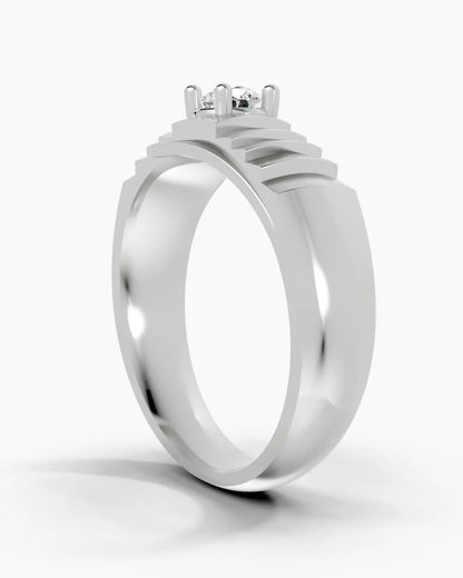 Midnight Crest Men Ring