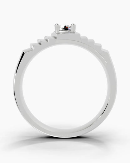 Midnight Crest Men Ring