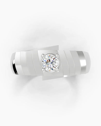 Midnight Crest Men Ring