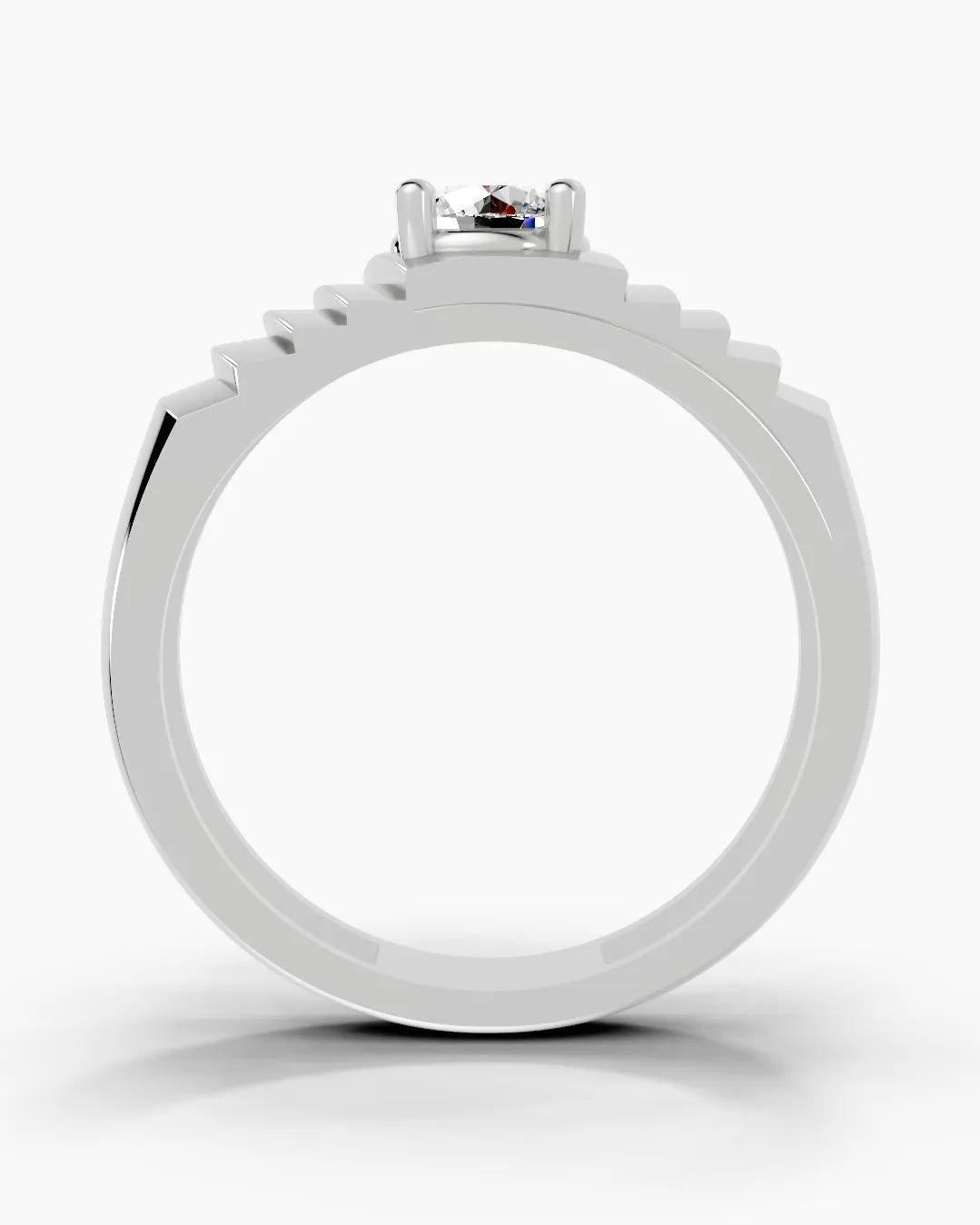 Golden Rift Men Ring