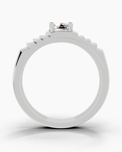 Golden Rift Men Ring