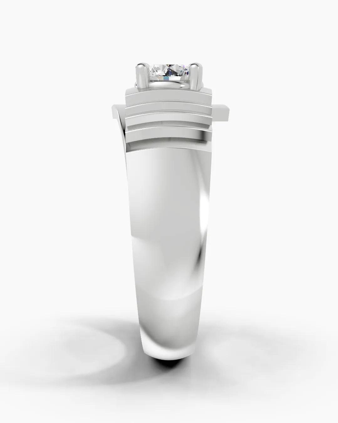 Golden Rift Men Ring