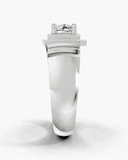 Golden Rift Men Ring