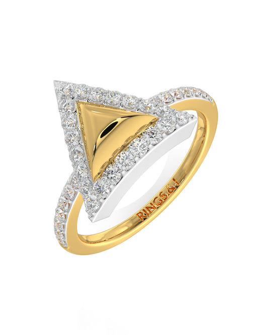 Sparkling Edge Women Ring