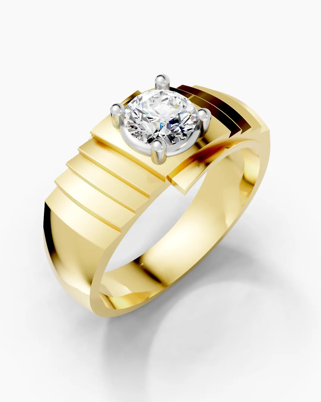 Crimson Tusk Men Ring