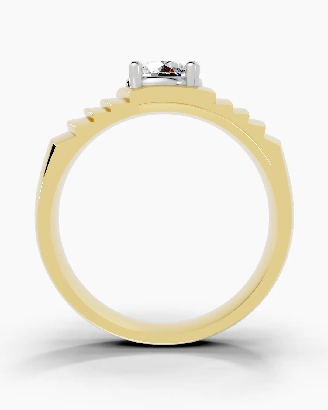 Crimson Tusk Men Ring