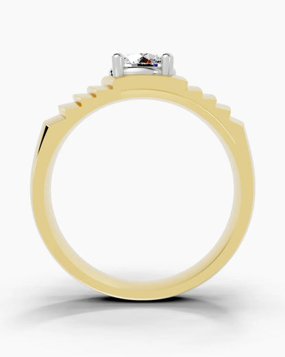 Crimson Tusk Men Ring
