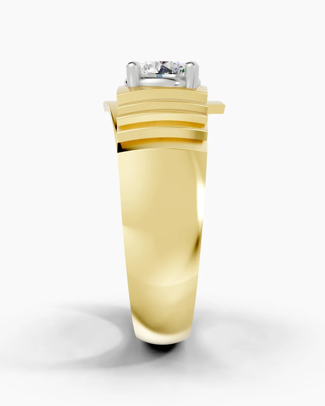 Crimson Tusk Men Ring