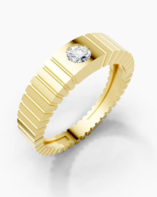 Slate Pulse Men Ring