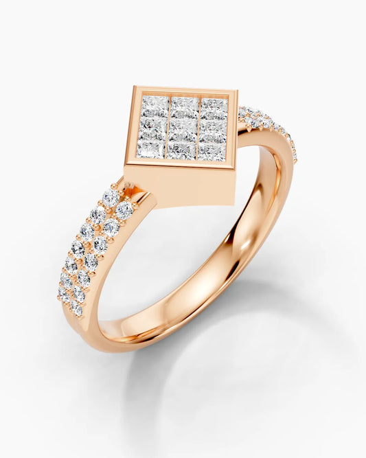 Mosaic Bloom Women Ring