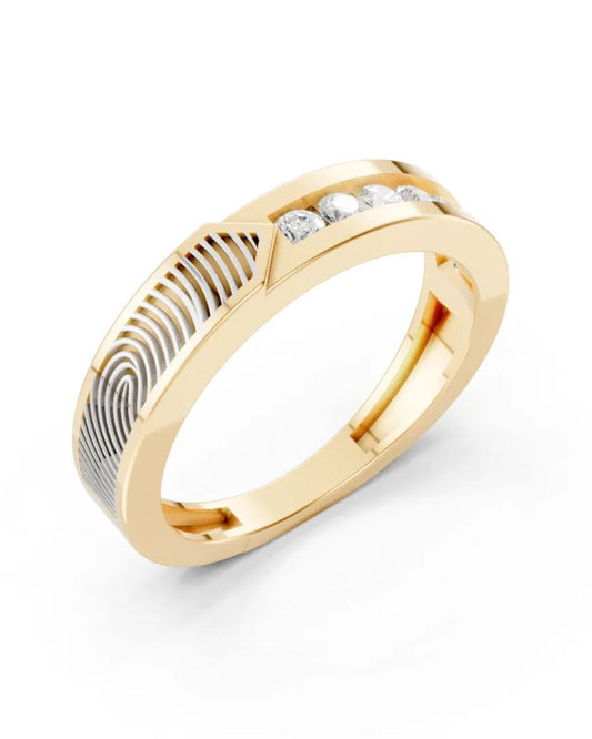 Unity Fingerprint Women Ring