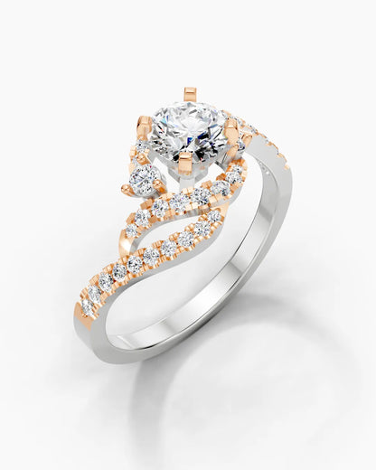 Serene Swirl Women Ring