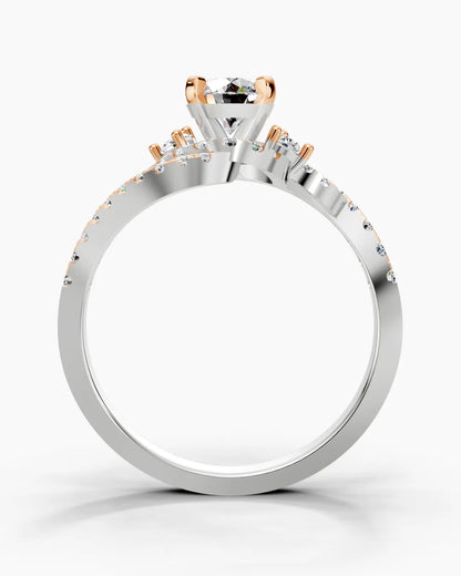 Serene Swirl Women Ring