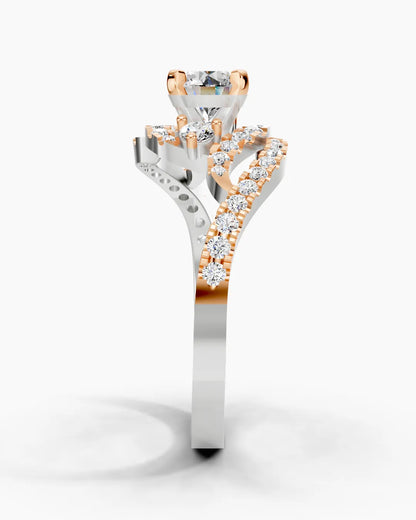 Serene Swirl Women Ring