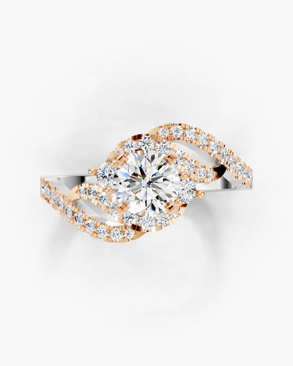 Serene Swirl Women Ring