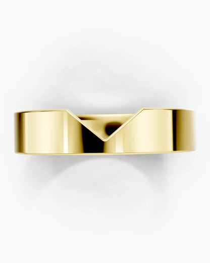 Angle Profile Men Ring